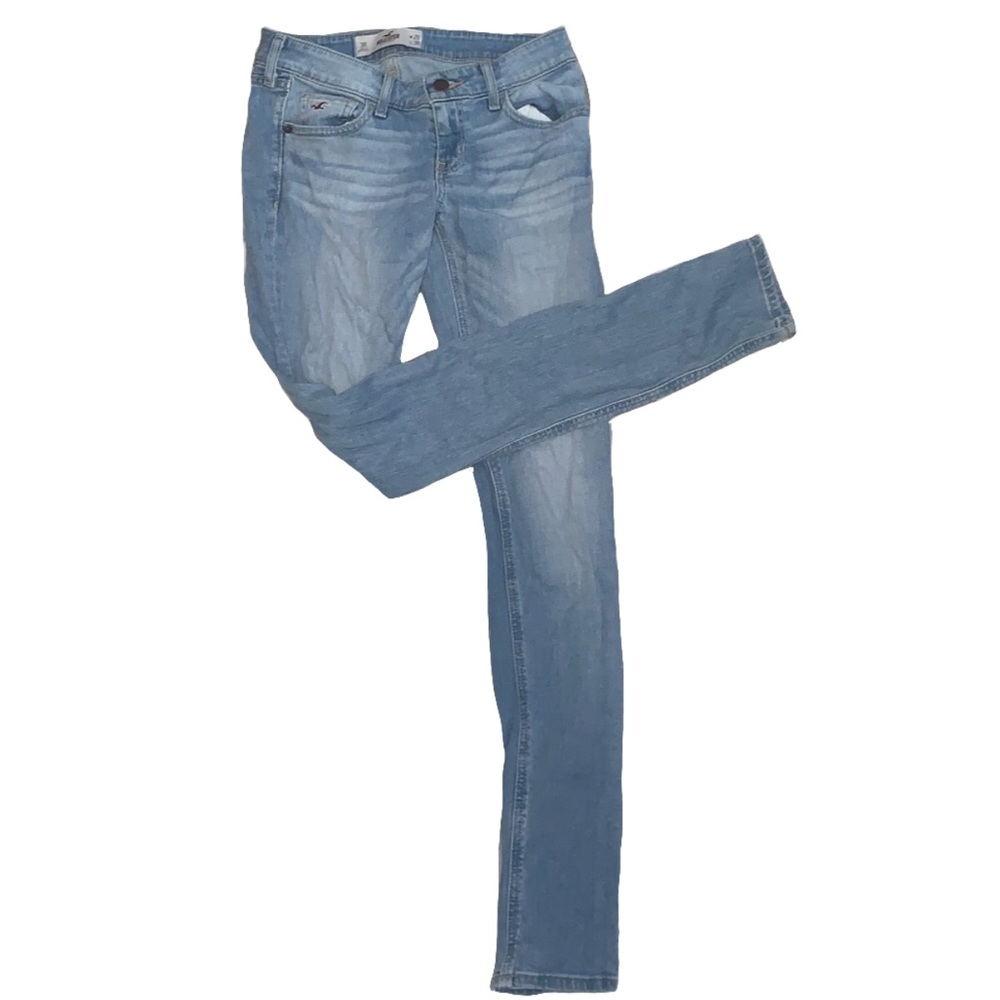 Hollister light wash skinny jeans